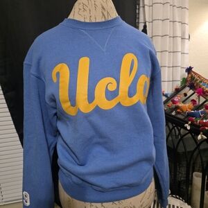 Bruin UCLA Vintage Blue and Yellow Sweatshirt Crew Neck
